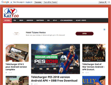 Tablet Screenshot of kazyoo.com